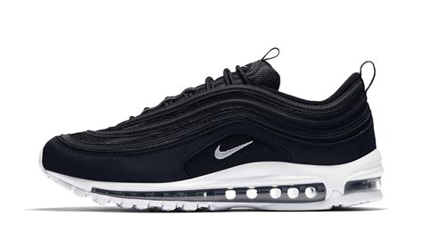 nike nike air max 97 black black white größe 10.5|air maxes 97 all black.